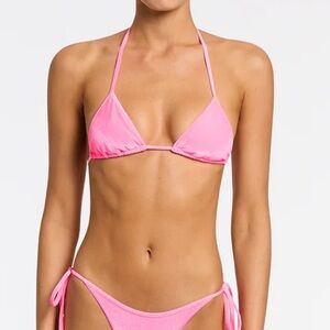 Basic Bxxch String Bikini Top NWT